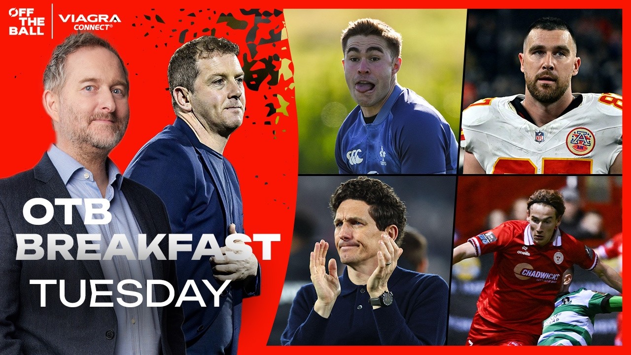 Irish rugby w/ James Tracy, Cheltenham is here! & UCL Last 16 | OFF THE BALL BREAKFAST