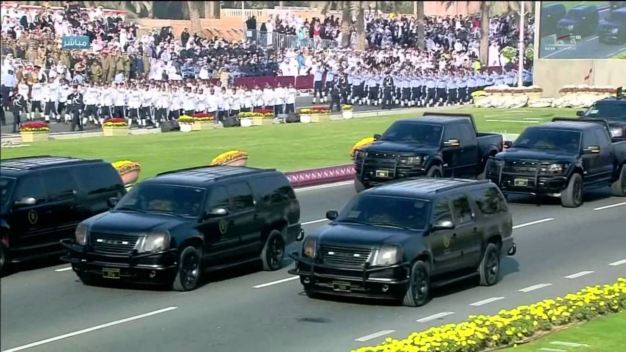 أمير قطر يشهد الأحتفال بمسير اليوم الوطني  18-12-2014  ج3