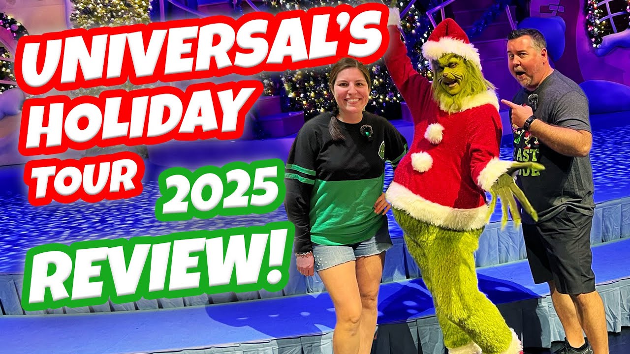 RECENZJA wycieczki wakacyjnej Universal Orlando | Grinchmas Universal Studios Florida