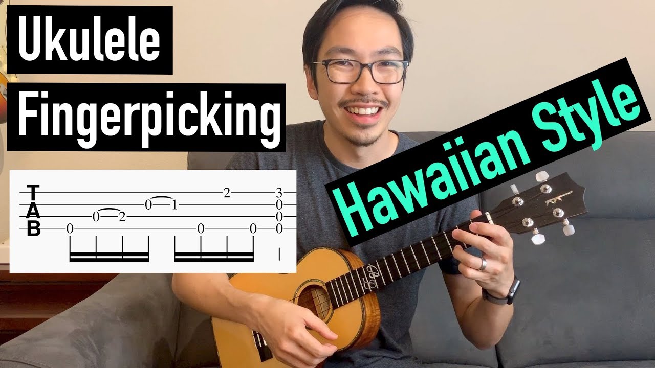 Ukulele Fingerpicking Lesson - Hawaiian Style (WITH TABS)
