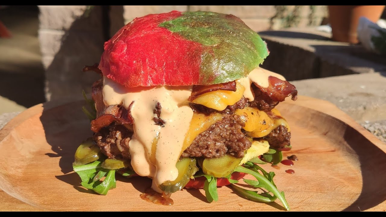 #197 double burger dle emerson khan s domácí bulkou