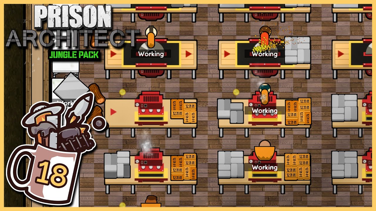 WATCH OUT! That Saw's Sharp! | Prison Architect - Jungle Pack #18