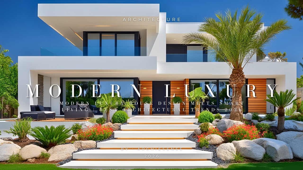 Modern Luxury House Design Meets Modern Living | Best Trends 2026