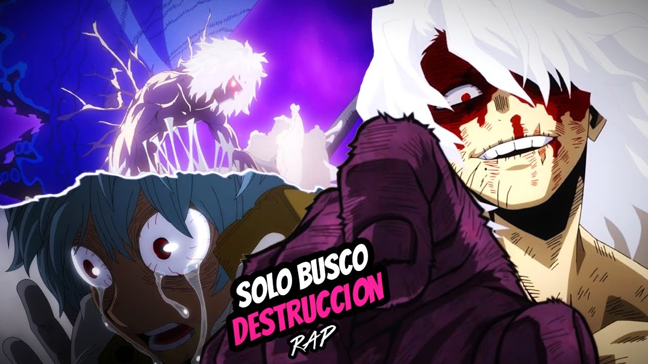Shigaraki Tomura ✊🔥 Las manos que me atan al pasado 💔| Boku no hero Rap/Rock | Doblecero