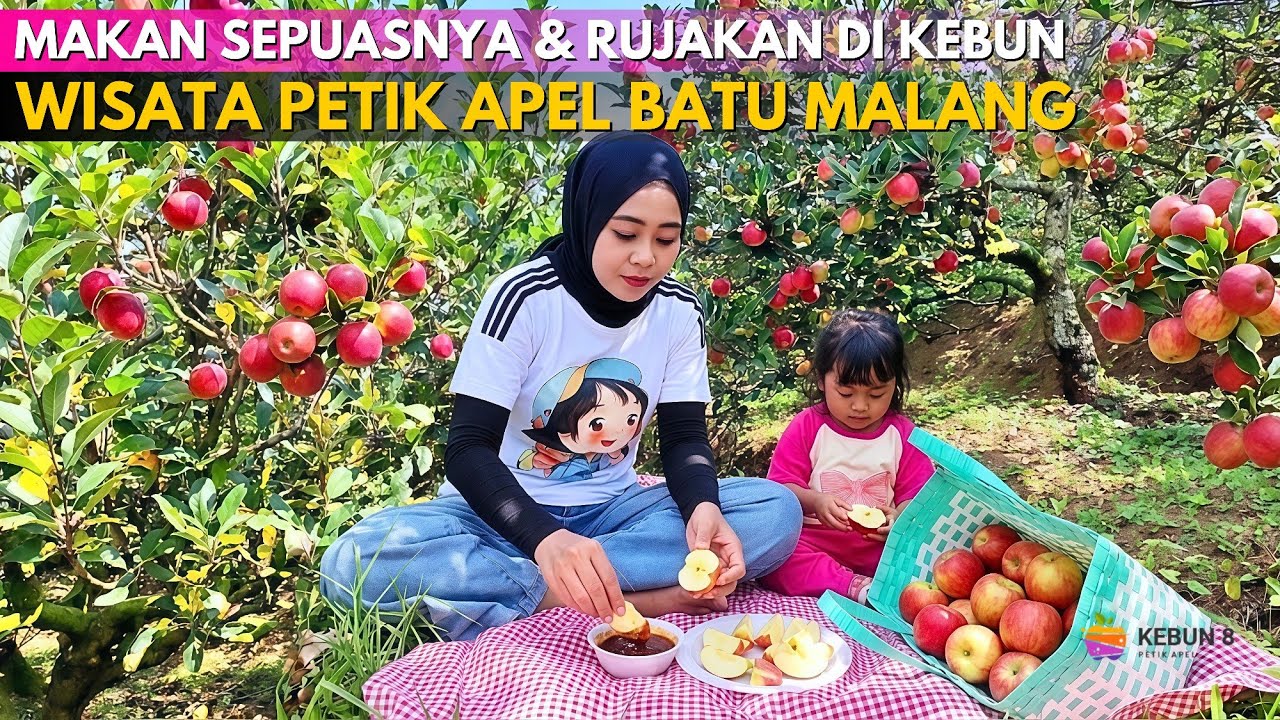 WISATA PETIK APEL BATU MALANG ‼ Makan Sepuasnya dan Rujakan di kebun