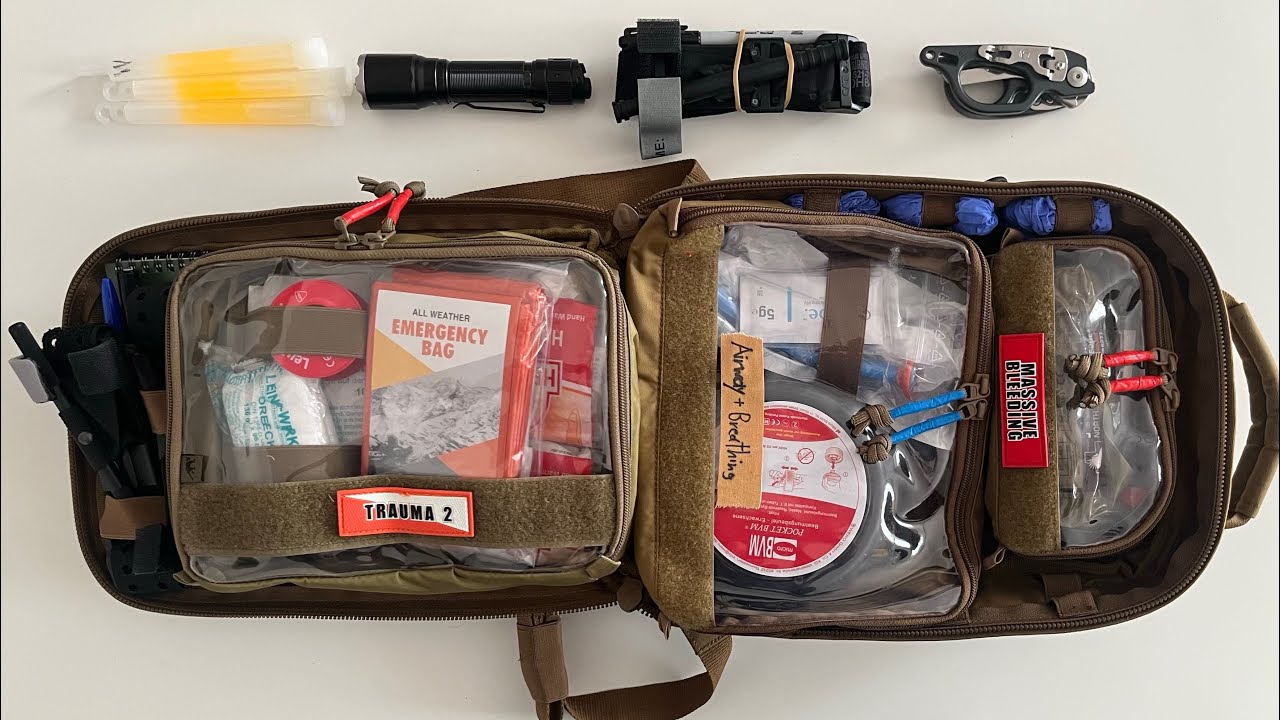 Mein medizinischer Notfallrucksack für‘s Auto (TT Medic Assault Pack S)