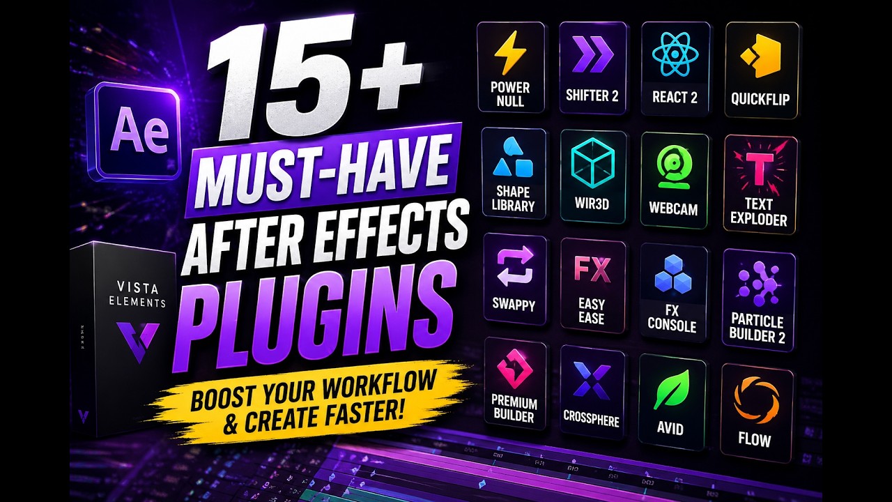 25 BEST After Effects Plugins You NEED in 2026 🚀