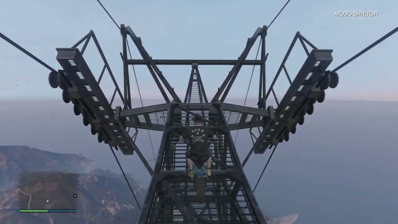 Como voar com a moto no GTA 5 Modo história
