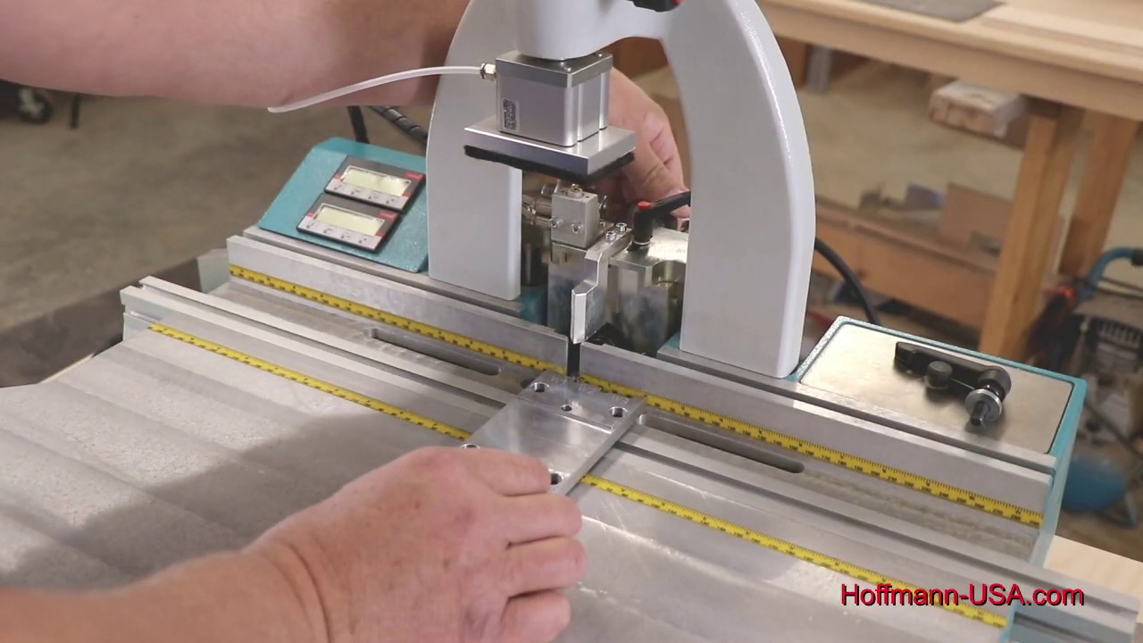 Changing and Adjusting router bits on Hoffmann MU3 dovetail routing machines