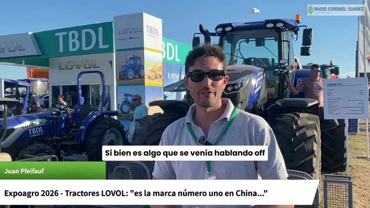 Expoagro 2026 - Tractores LOVOL: 