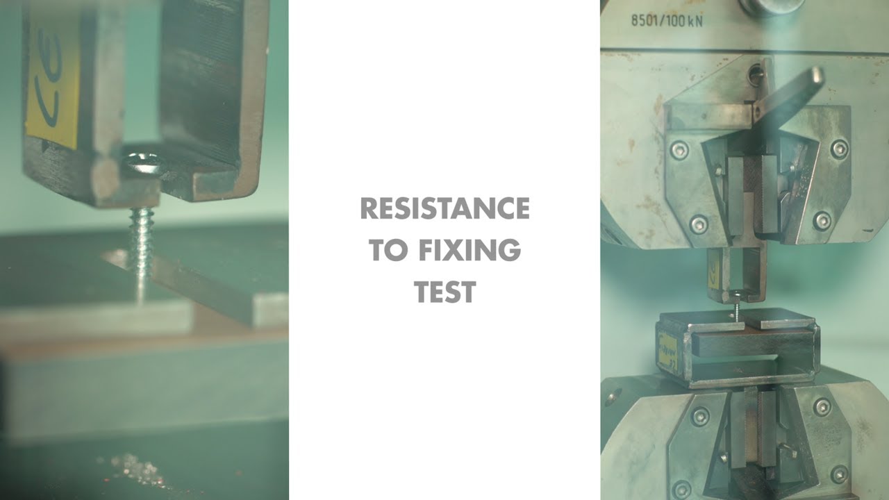 Resistance to Fixing Test - Trespa Quality Video #3