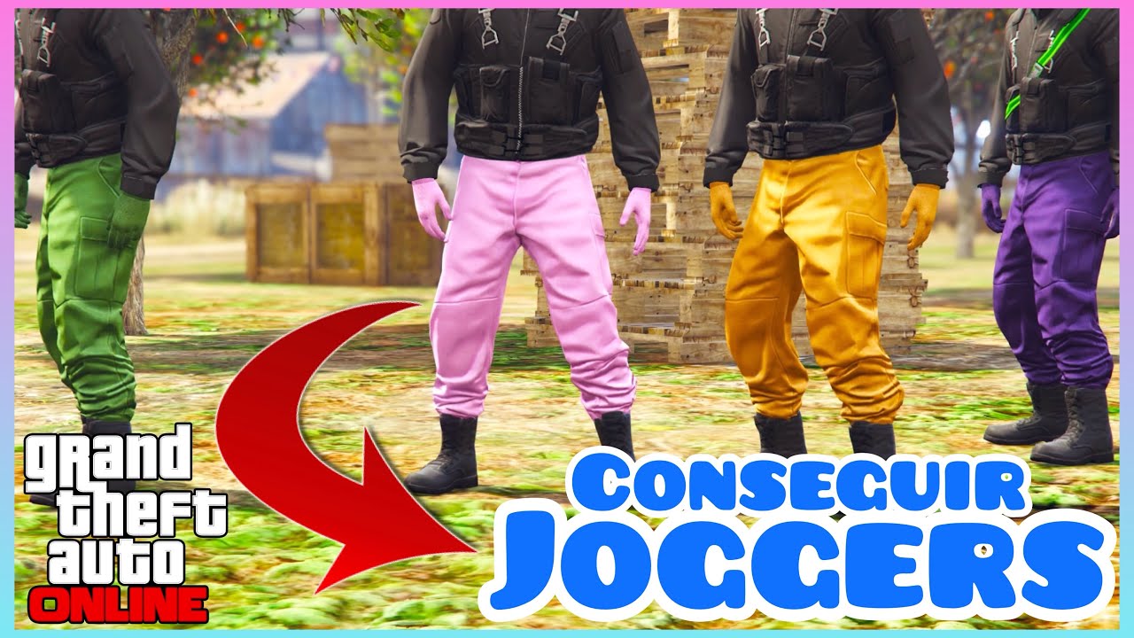 COMO CONSEGUIR LOS JOGGER VERDE ROSA MORADO ANARANJADO - JOGGER’S COLORS - GTA 5 ONLINE