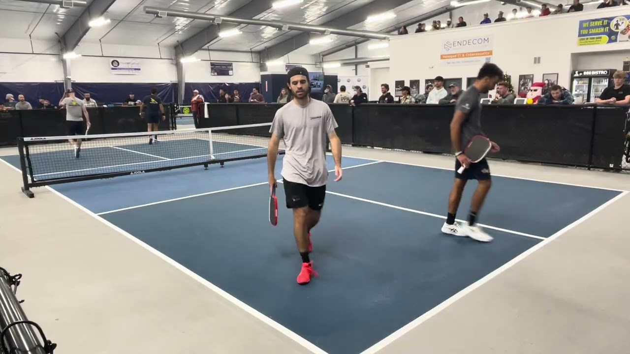 Camp Pickleball $$ Finals Gm 1: Oscar/Sanil vs Johan|Steven 