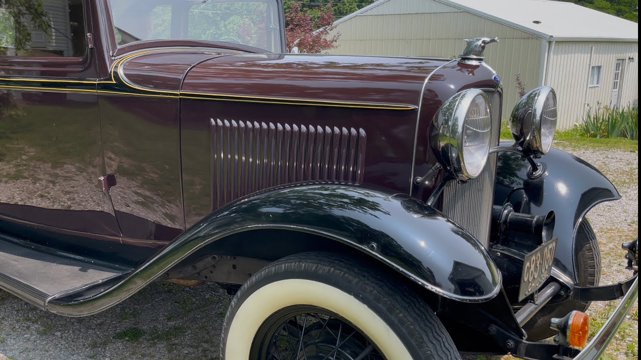 Backroad Drive in a 1932 Model B Ford!