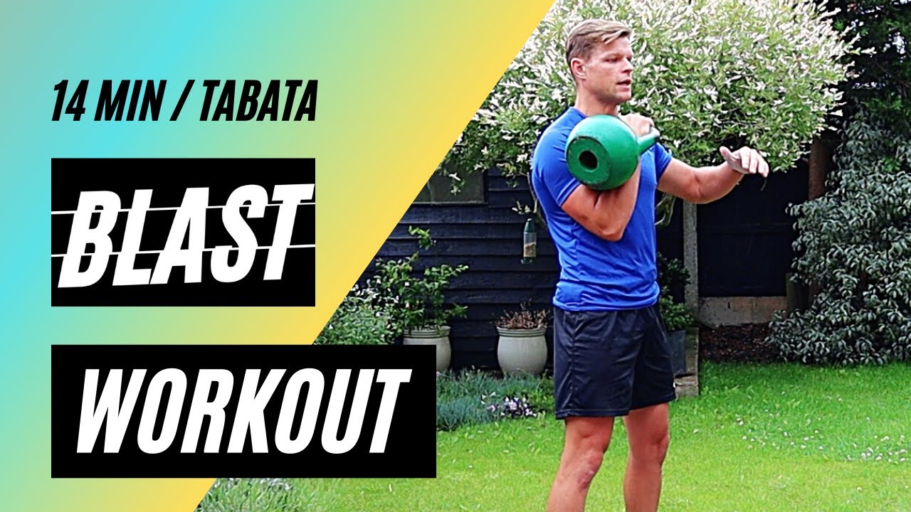 TABATA Kettlebell Workout // INTENSE SINGLE KETTLEBELL WORKOUT Day 6/10