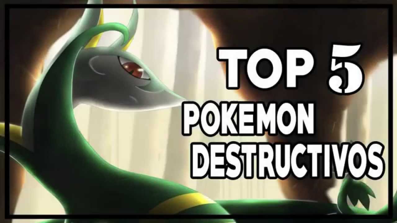 Top 5 Pokémon más Destructivos (Pokémon Rubí Omega/Zafiro Alfa)