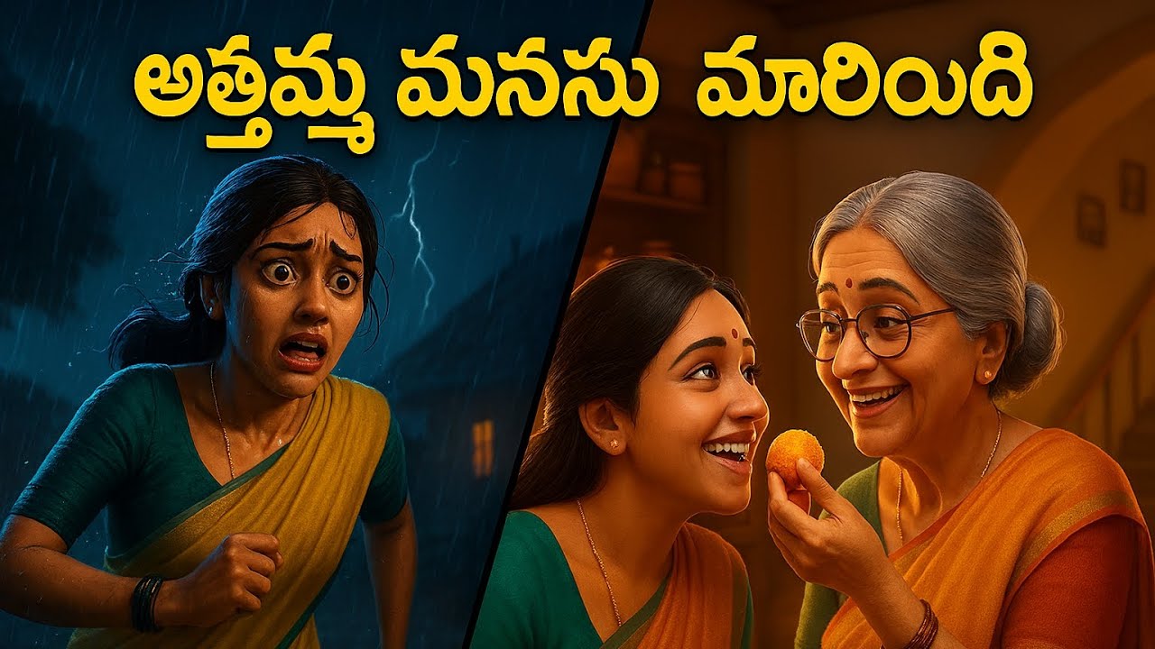 అత్తమ్మ మనసు మారింది | Mother-in-Law's Change of Heart | Telugu Moral Stories