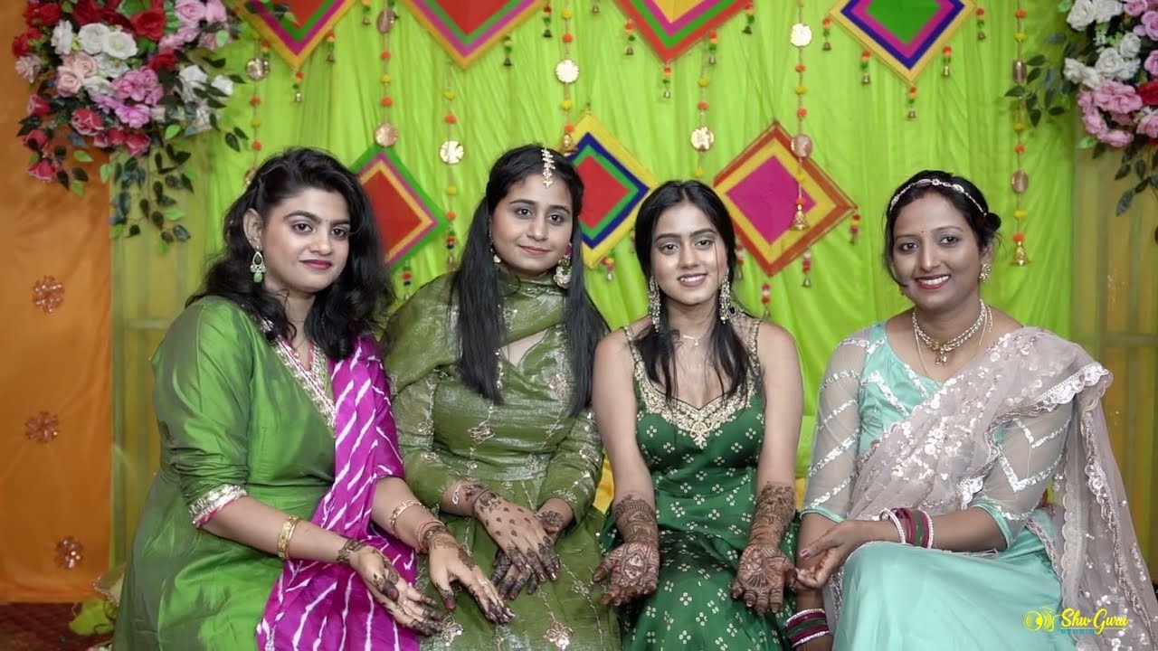 Mehandi & Puja traditional Highlights on love song 