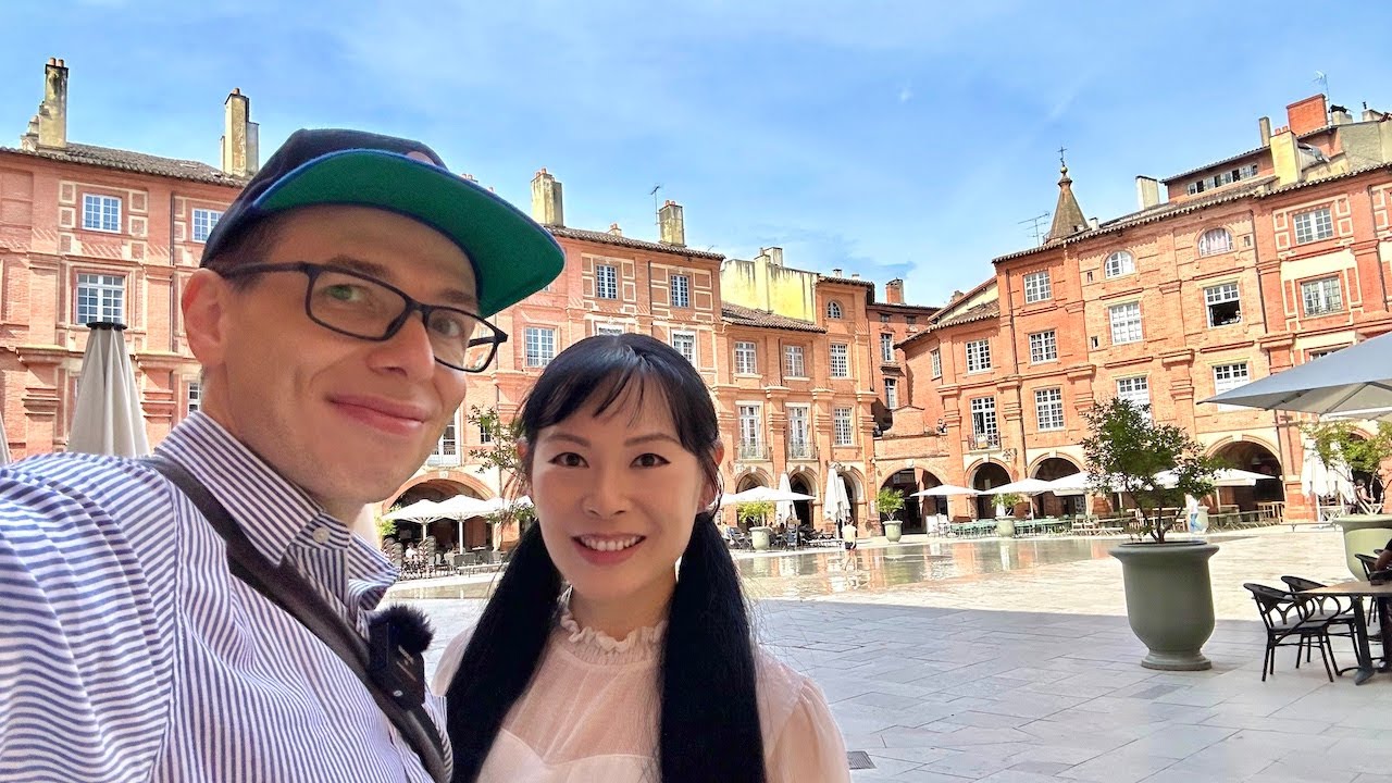 Vlog Voyage à Montauban 💓 La ville rose la plus rose du Sud Ouest 🚙 Parfaite escale roadtrip