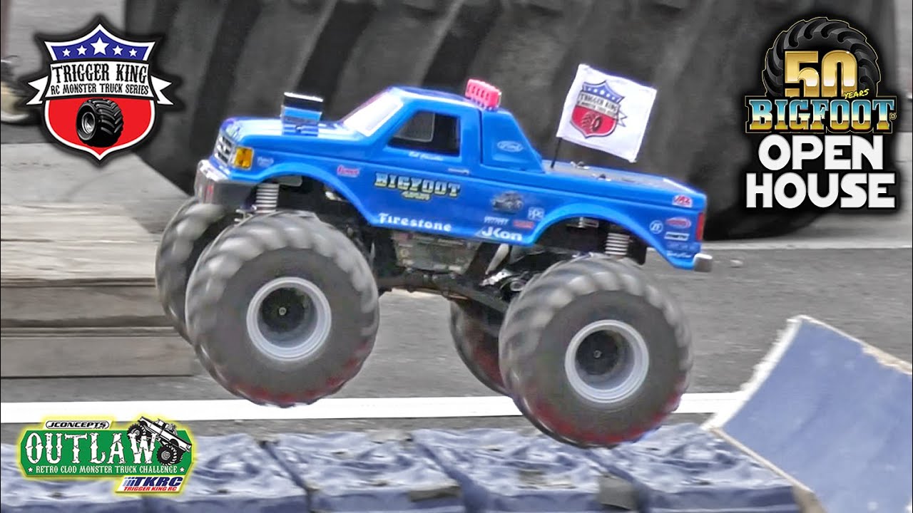 RETRO from the BIGFOOT 50th Anniversary Open House - Trigger King R/C Monster Trucks