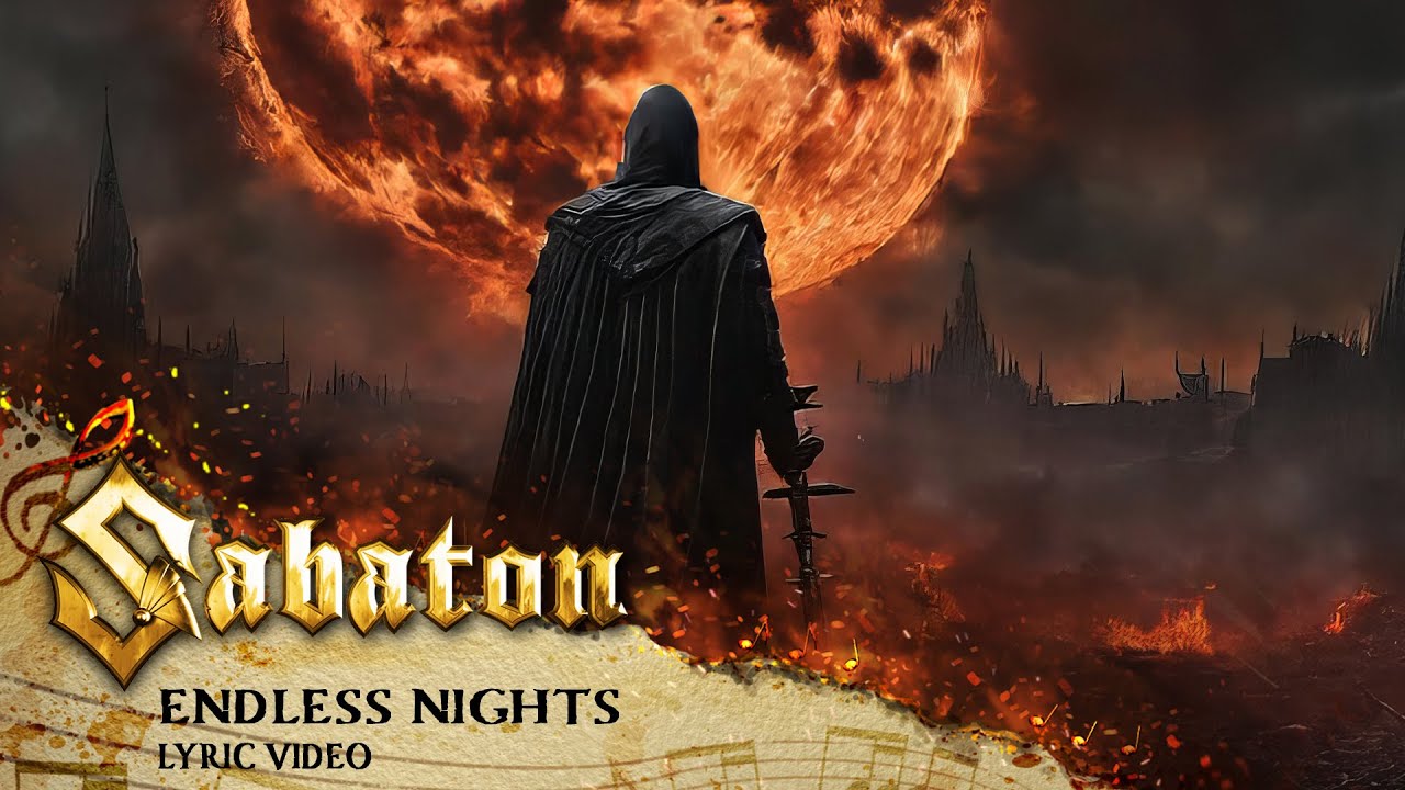 SABATON - Endless Nights (Official Lyric Video)