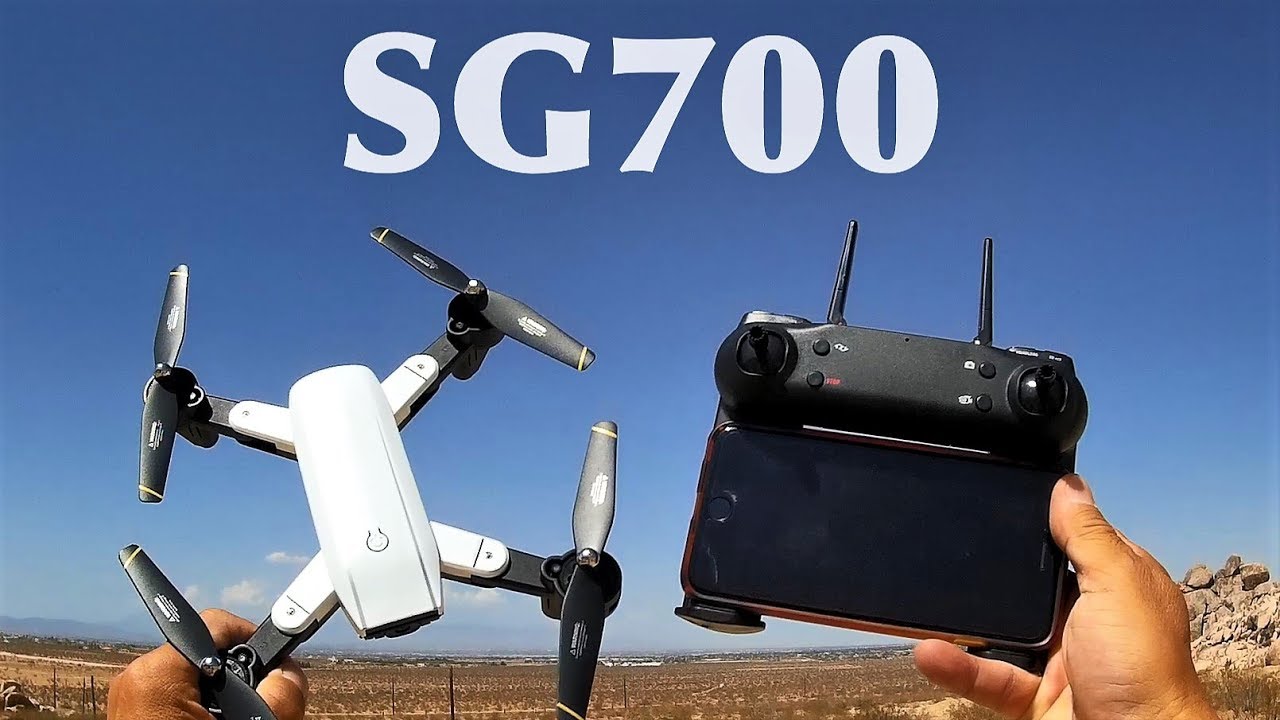 SG700 Foldable Quadcopter RC Drone with 0.3MP Wifi Camera