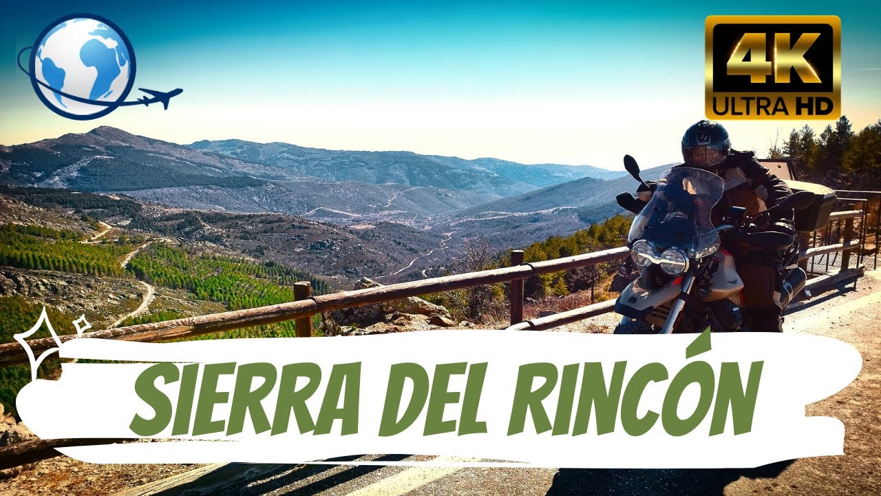 RUTA en MOTO por la SIERRA del RINCÓN, Madrid 🏍️⛰️ Curvas infinitas, paisajes y naturaleza