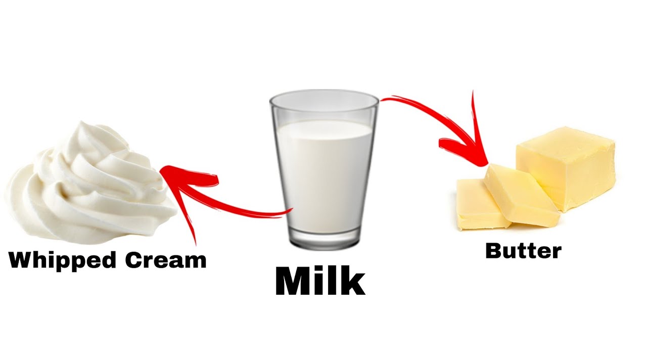Homemade Whipping Cream and Butter from Milk/dine and decor