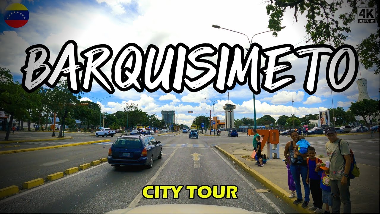 ¡TIERRA CREPUSCULAR! Ruta por la avenida Venezuela de Barquisimeto 🇻🇪 Venezuela en 4K. City Tour.