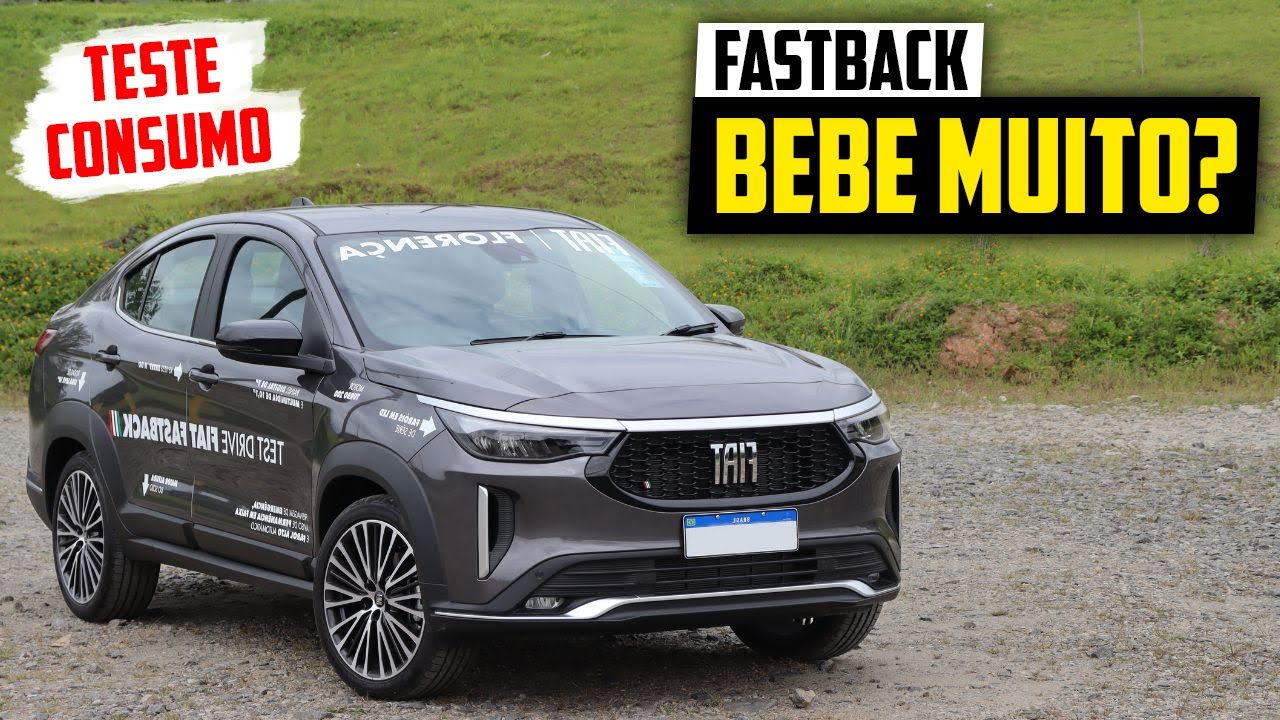 TESTAMOS O CONSUMO MÉDIO NA CIDADE E ESTRADA | FIAT FASTBACK 1.0 TURBO IMPETUS