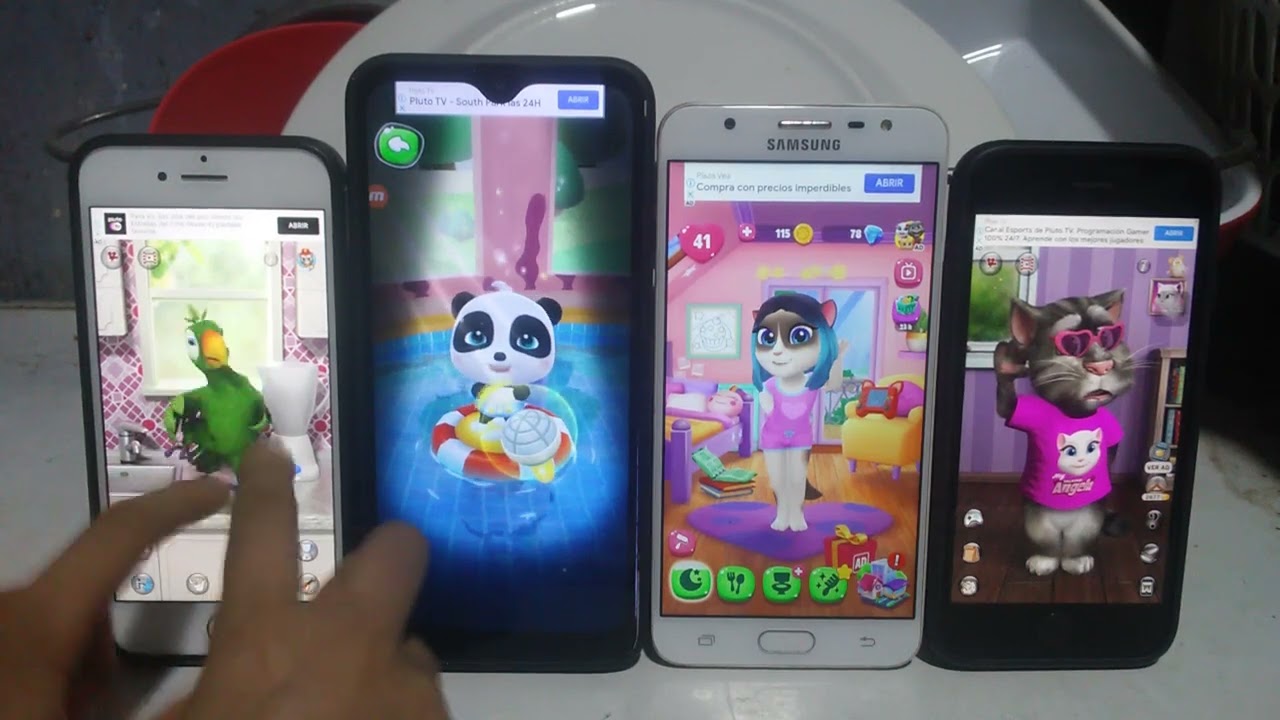 Talking Pierre Echo VS Talking Panda Kiki Echo VS My Talking Angela 2 Echo VS Talking Tom 2 Echo 362