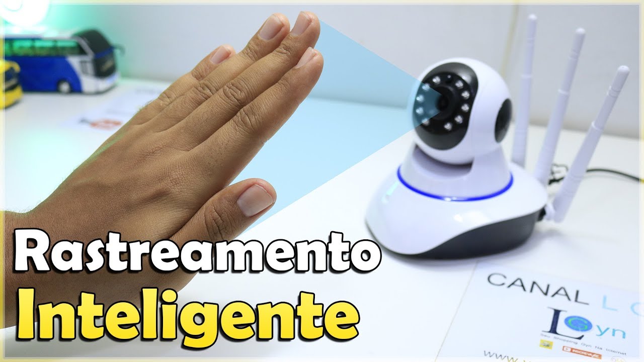 FUNÇÃO RASTREAMENTO DE PESSOAS CÂMERA IP YOOSEE MODELO A-75