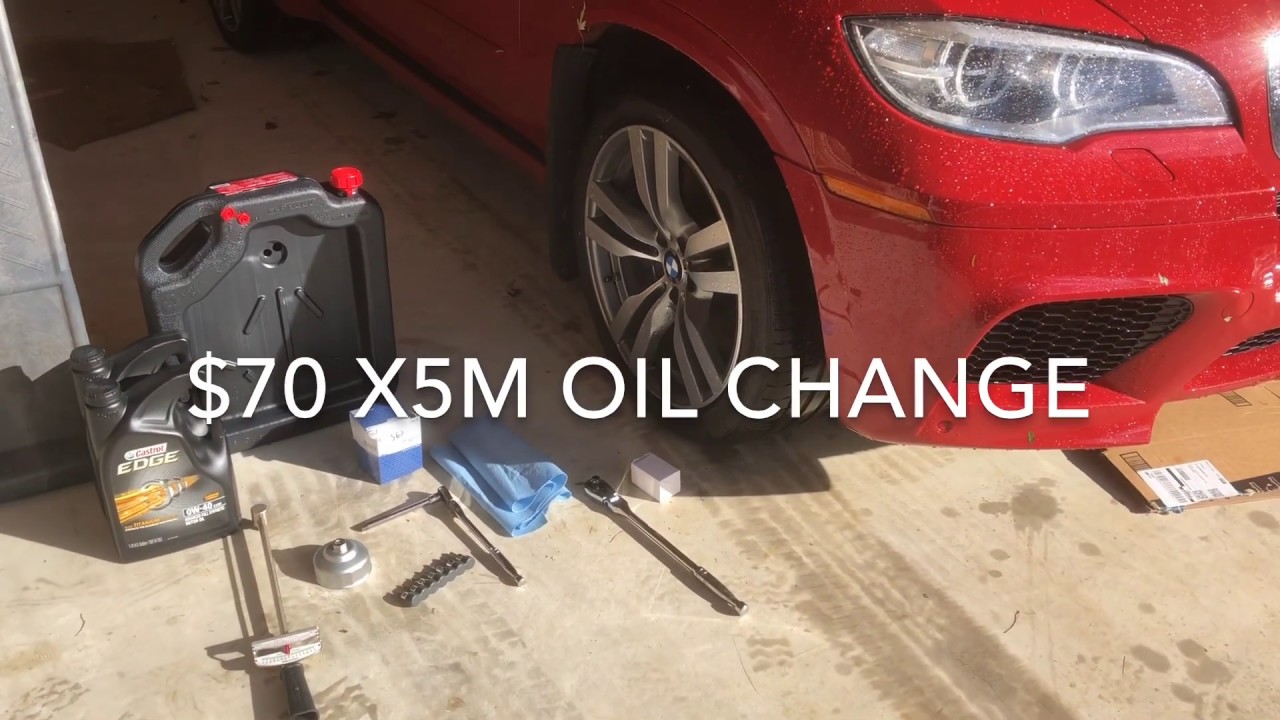 Fastest DIY Oil Change X5 M (E70/E71)