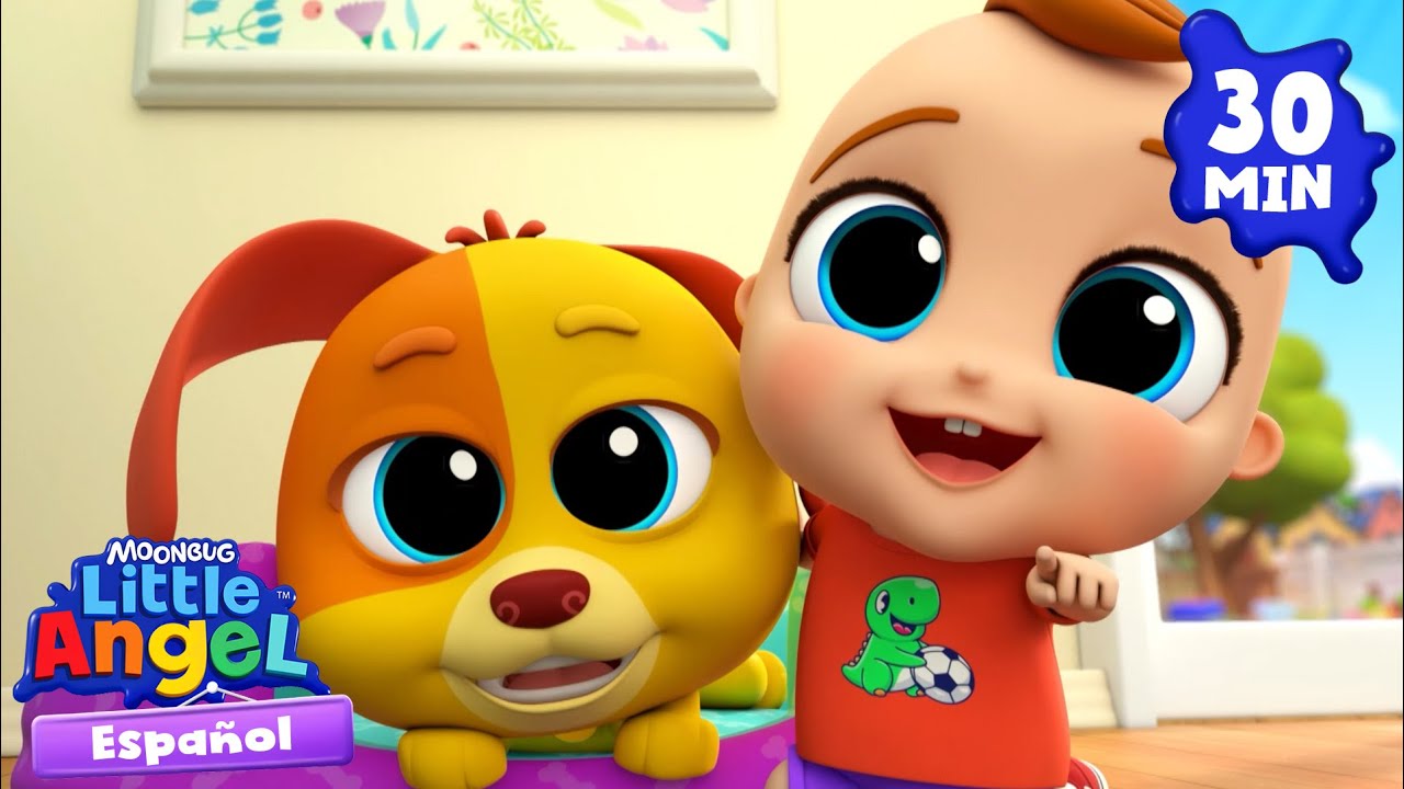 Bebé Juan y su perro Bingo 🐶 | Canciones Infantiles con Bebé Juan🎵| Little Angel Español