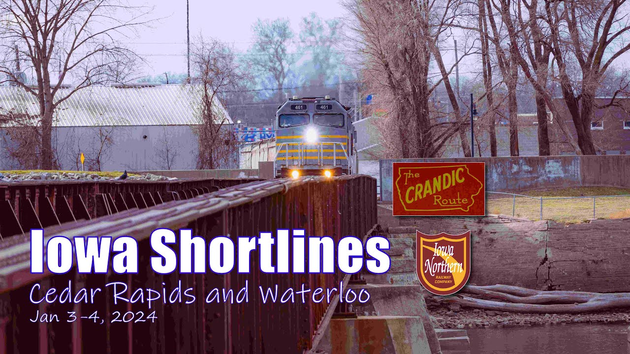 Last Days of Iowa Northern?  Shortline Railfanning in Iowa