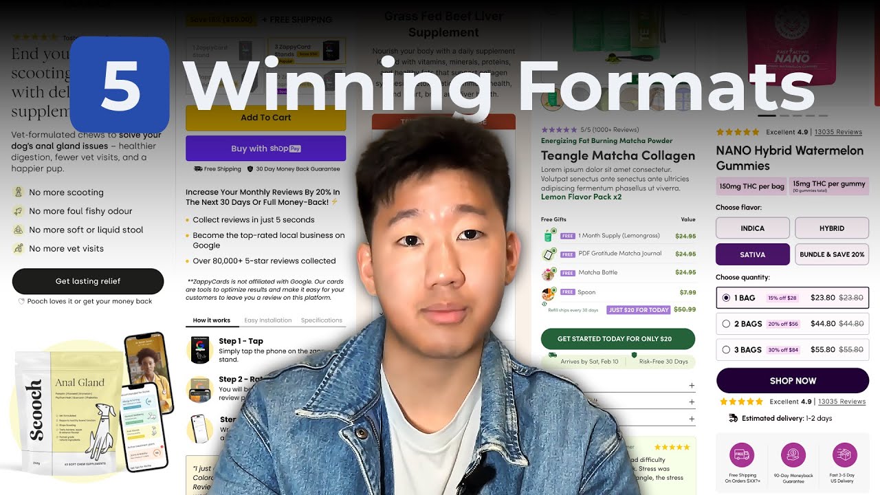 I've Built 300+ Landing Pages — These 5 Formats Always Convert
