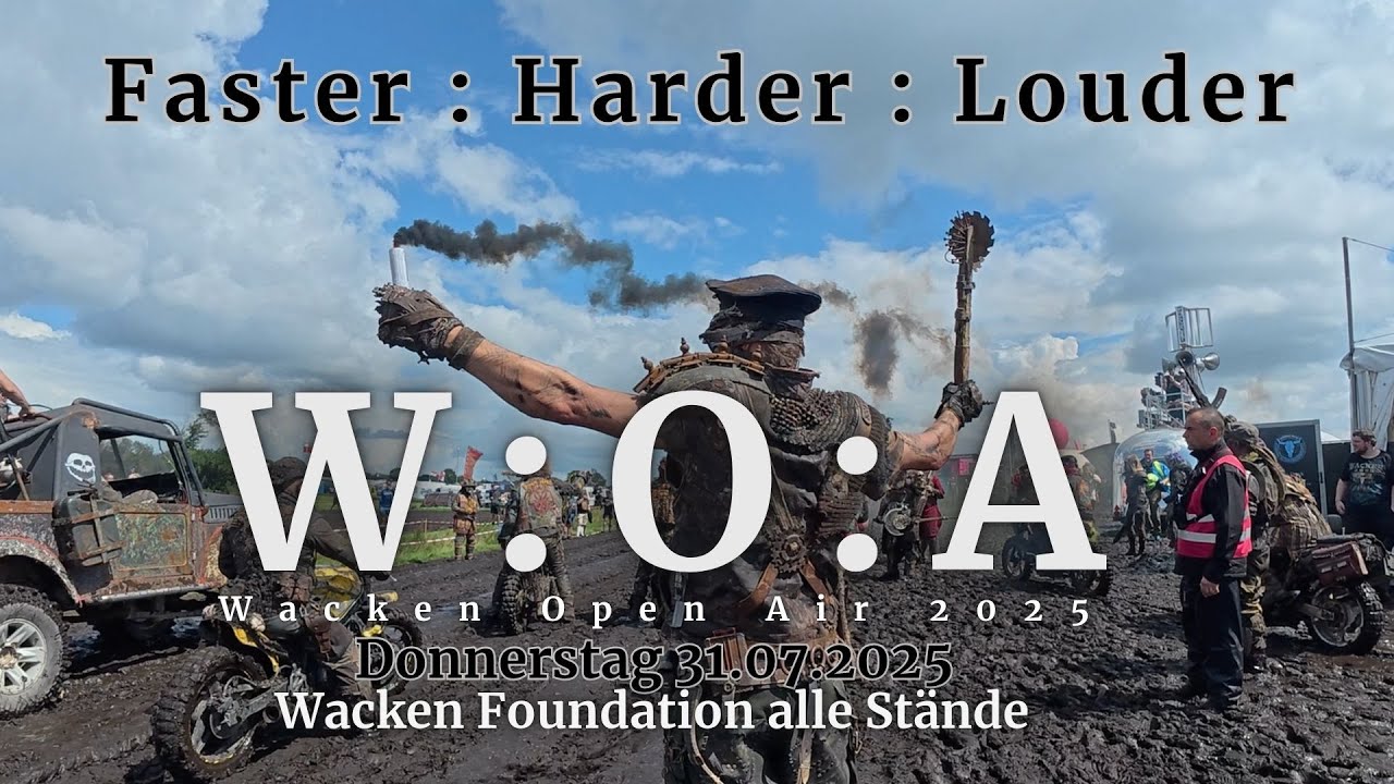 Wacken Open Air 2025 - Donnerstag 31.07. - Wacken Foundation