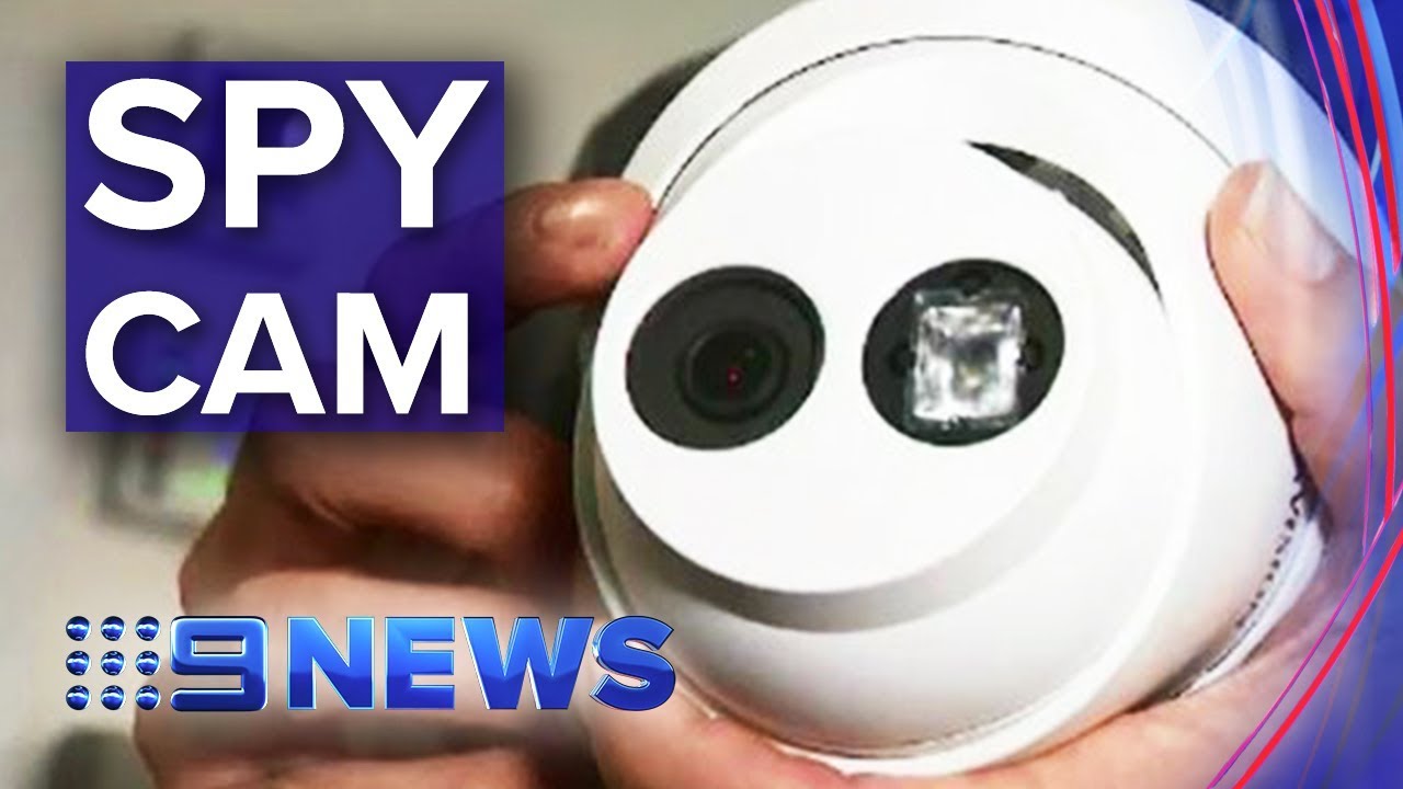 Stolen CCTV camera clicks into life following alleged robbery | Nine News Australia
