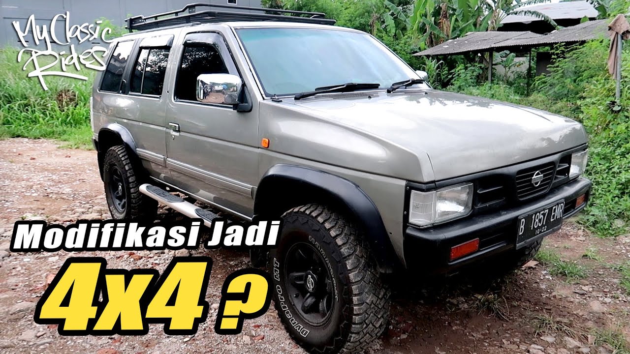 MODIFIKASI NISSAN TERRANO 4X2 MENJADI 4X4! | PART 1 - SPAREPART 4X4