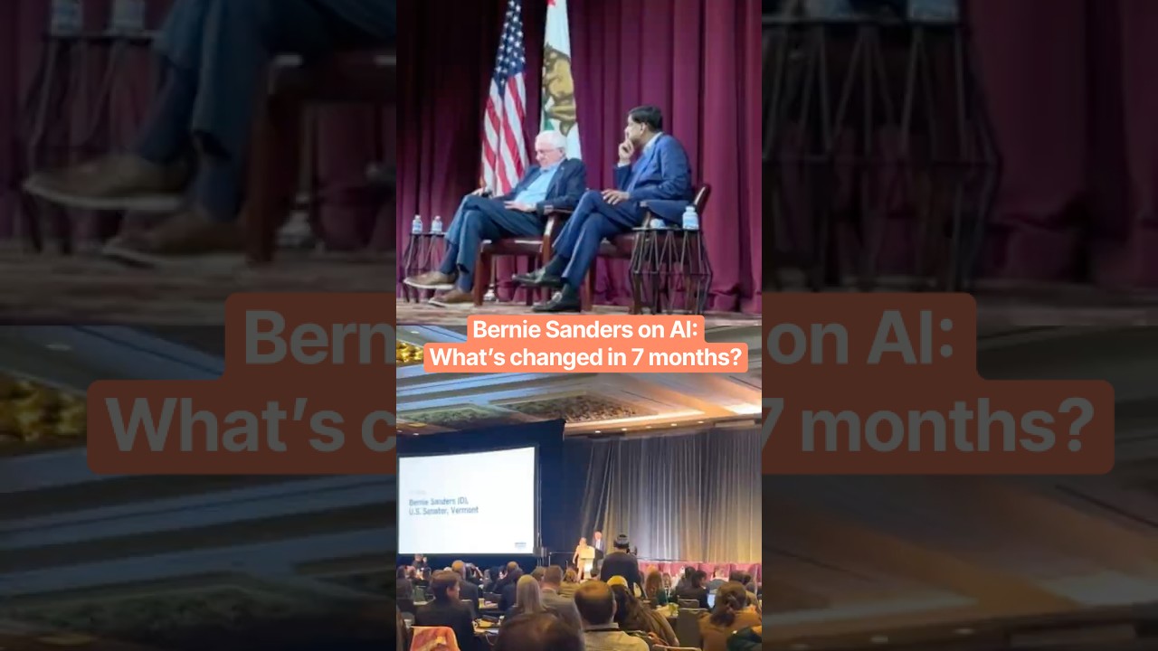 Bernie Sanders on AI - what&rsquo;s changed in 7 months? 👀