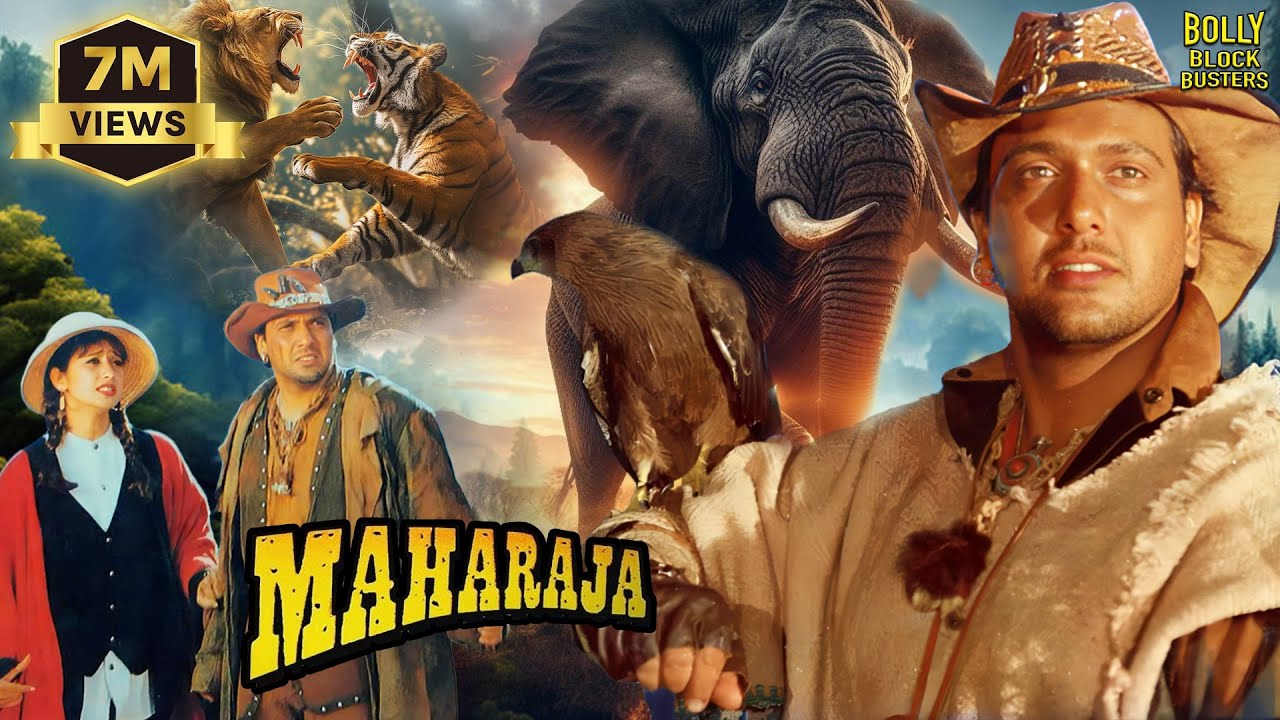 Maharaja | Hindi Full Movie | Govinda, Manisha Koirala | Raj Babbar | Hindi Action Movies