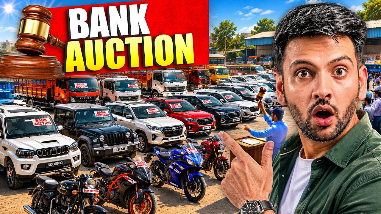 70% OFF?😱Car Bank Auction 3 Lakh में Scorpio!