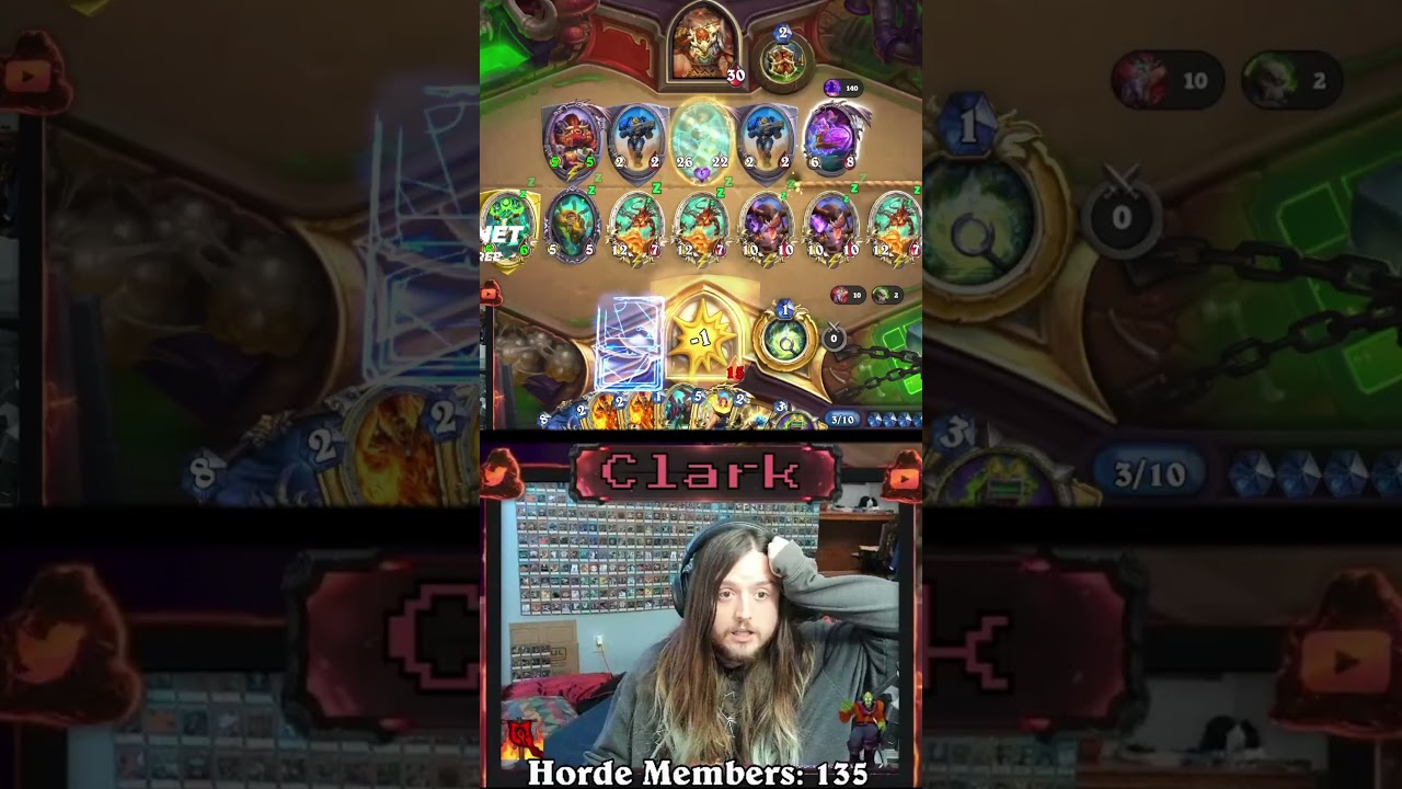 WHY DOES HEARTHSTONE DO THIS... #hearthstone #shorts #funny