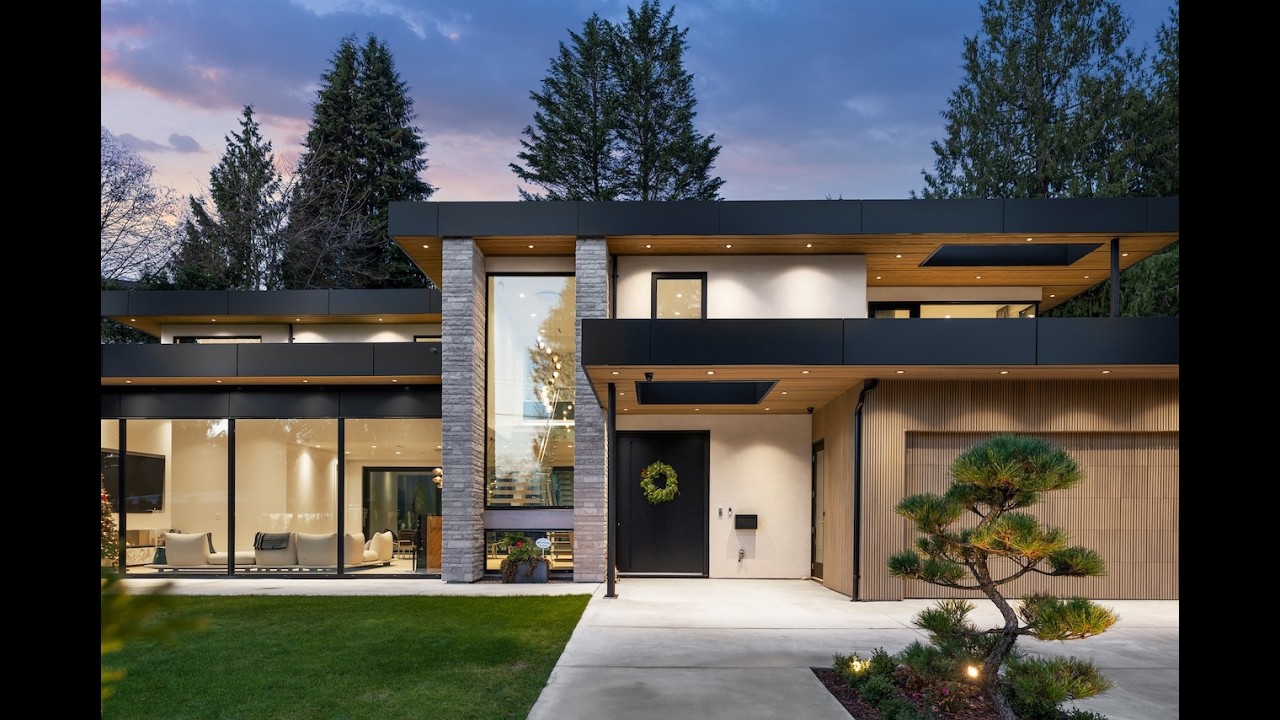 1260 Eldon Road | Custom Architect Home in North Vancouver | Marble Construction