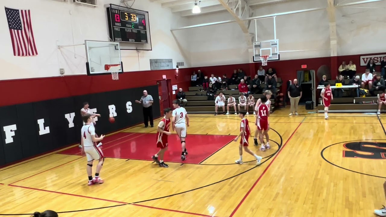 1/17/26 2nd quarter 8th grade basketball vs. Plymouth 