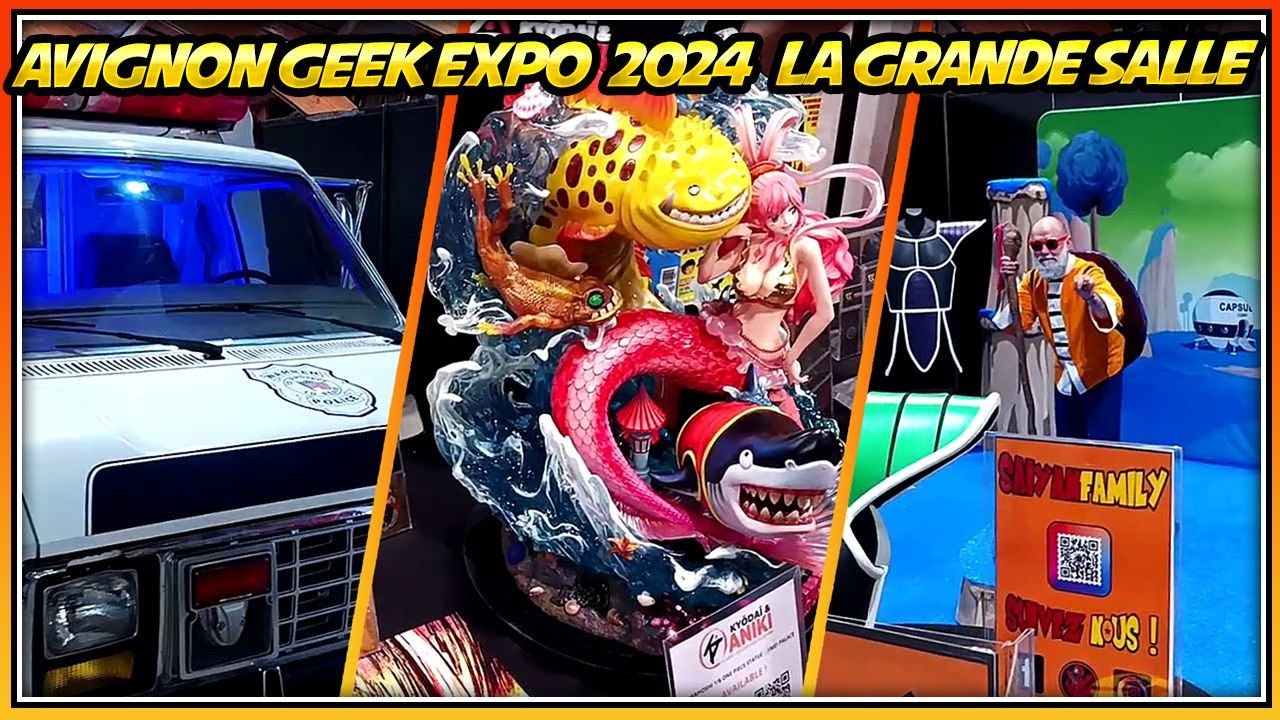 Avignon geek expo 2024 la grande salle: createurs et boutique :)