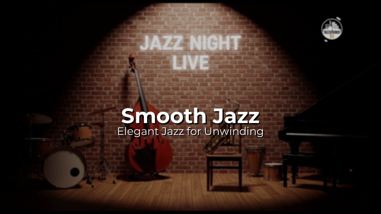 Smooth & Elegant: Relaxing Instrumental Jazz for Serene Background Moments