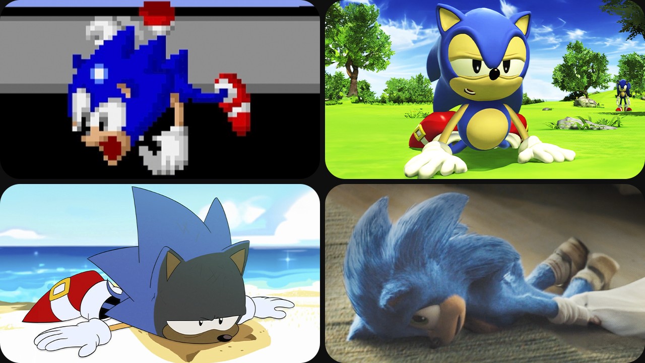 The evolution of Sonic Face Planting