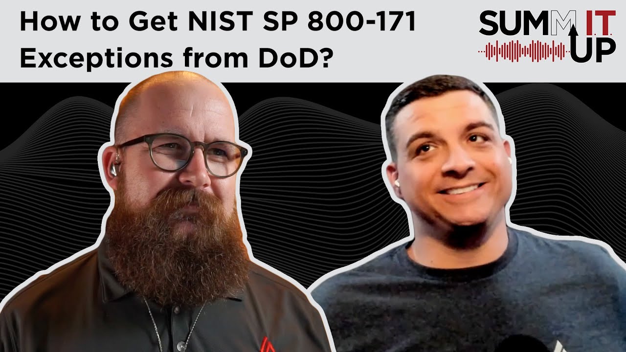 How to Get NIST SP 800-171 Exceptions from DoD?