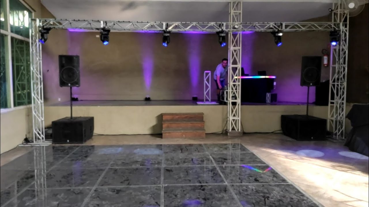 Filmando os bastidores de evento, mais um dia de montagem. SB 1000 em ativa, muita pressão sonora 😳